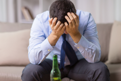A sore throat after drinking isn't necessarily a sign of addiction, but if you're binge drinking and experiencing frequent hangover symptoms, chances it's turning into one.