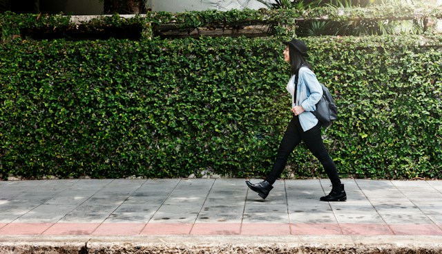 Woman walking out of treatment what to do after detox
